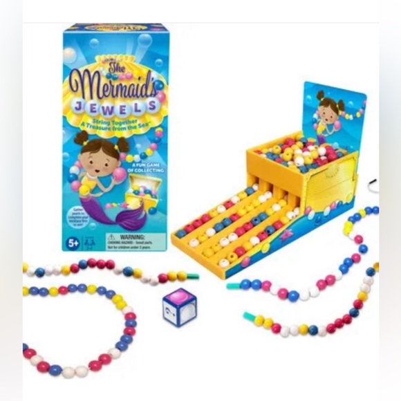 The Mermaid’s Jewels String Together A Treasure From The Sea Table Top Game NEW - Picture 3 of 3